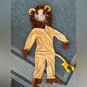 Toddler Cowardly Lion Halloween Costume